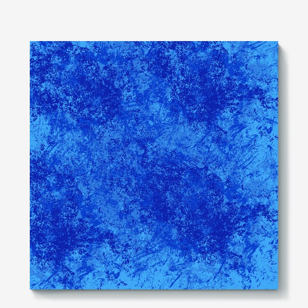 Холст «Абстрактный синий фон»