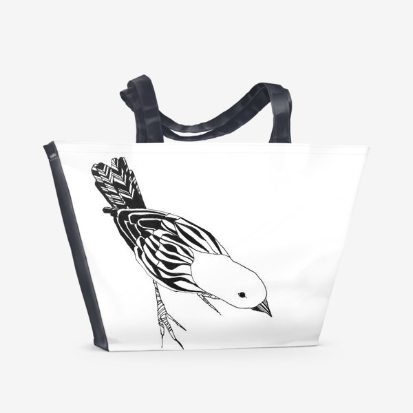 Пляжная сумка «Птица»