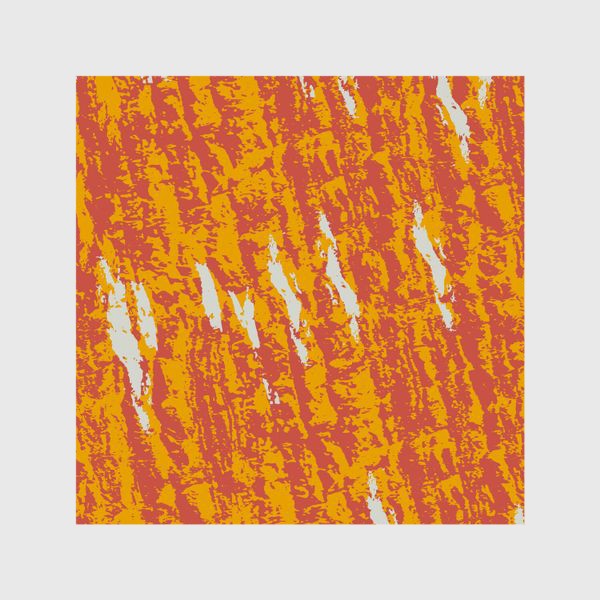 Шторы «оранжевые абстрактные полоски»