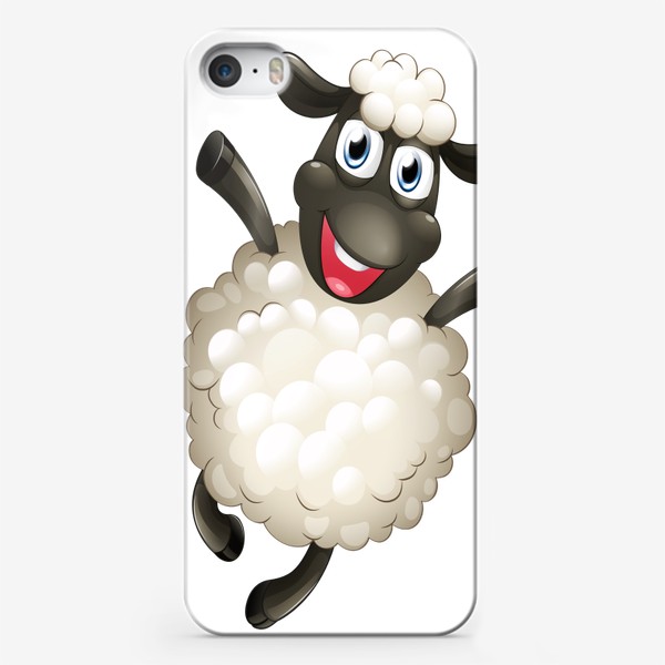 Чехол iPhone «Летящая овечка»