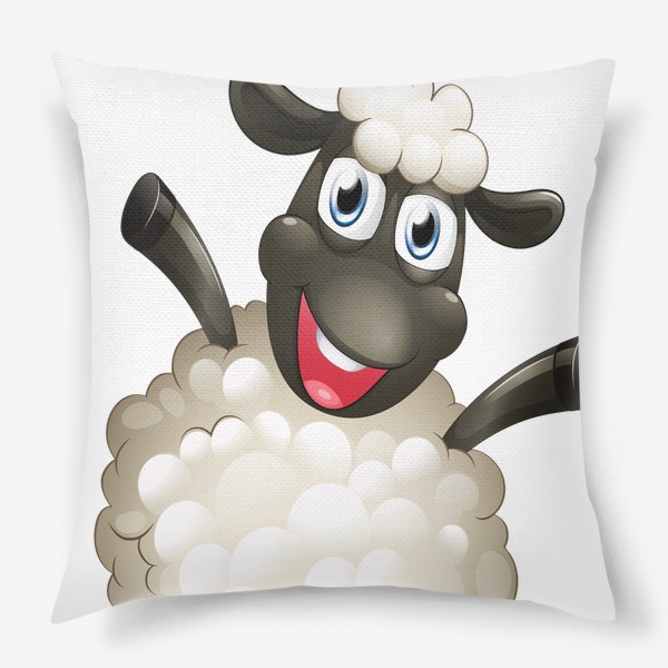 Подушка «Летящая овечка»