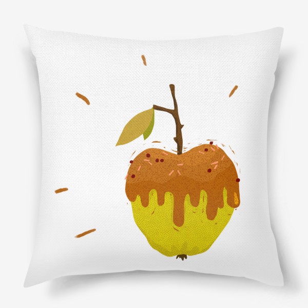 Подушка «Яблоко в карамели»