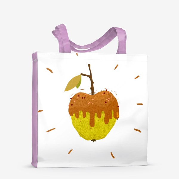 Сумка-шоппер «Яблоко в карамели»