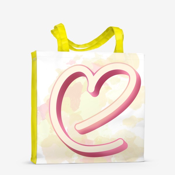 Сумка-шоппер «Розовое Сердце»
