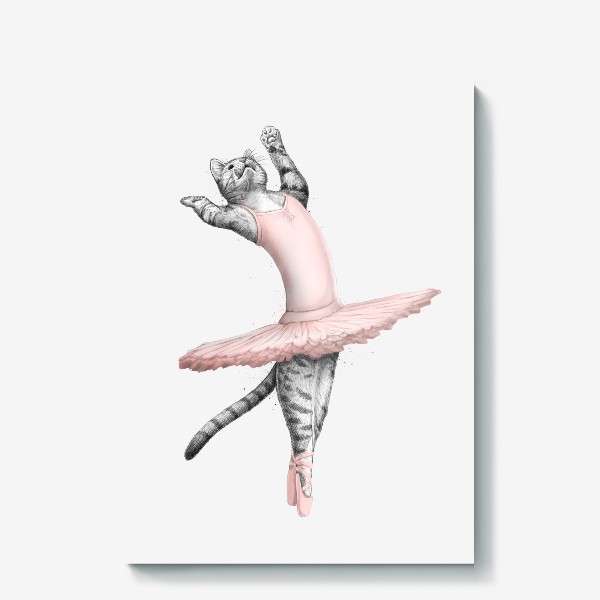 Холст &laquo;Ballerina Cat&raquo;