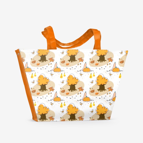 Пляжная сумка «Осенние дары»