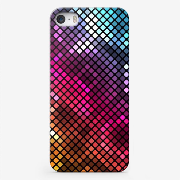 Чехол iPhone «Радужный металлик»