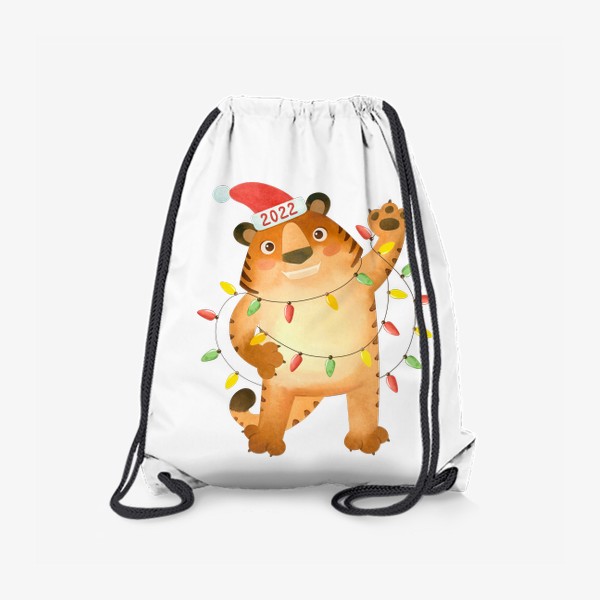 Рюкзак «Веселый Тигр. Символ 2022 нового года по восточному гороскопу»