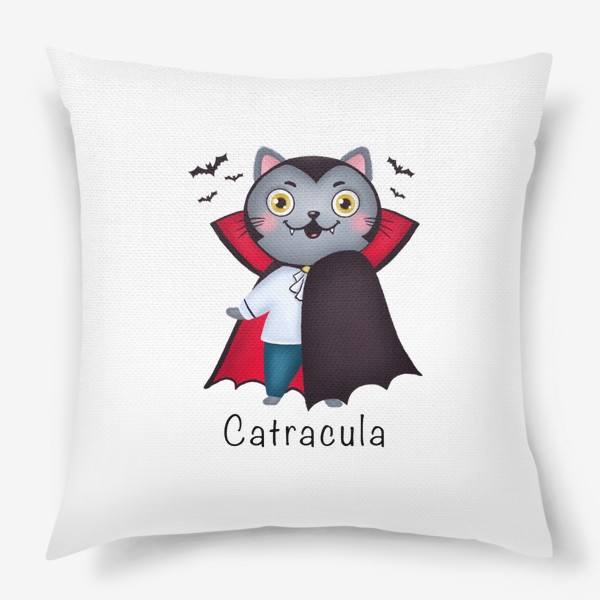 Подушка «Кот дракула/ Catracula»