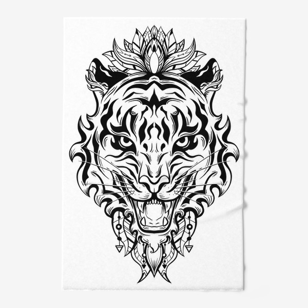 Полотенце «Грозный тигр»
