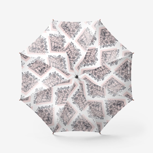 Зонт «Цветочная геометрия»