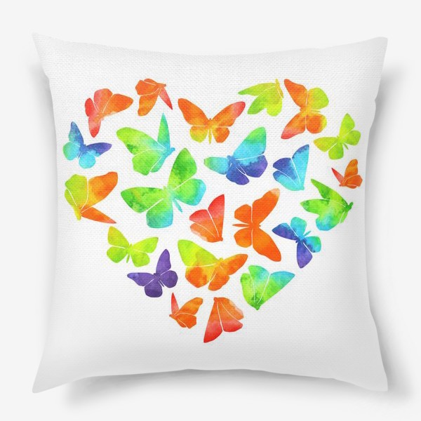 Подушка «Butterfly Bright Heart»