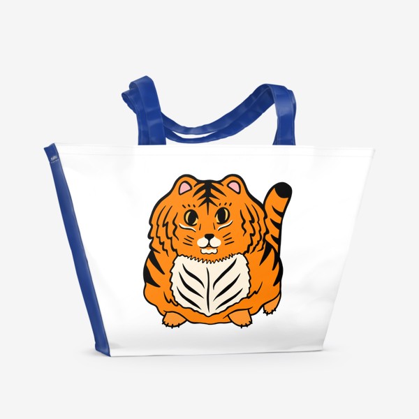 Пляжная сумка «Пушистый тигренок»