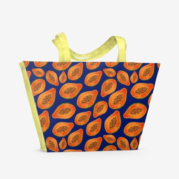 Пляжная сумка «Сочная папая»