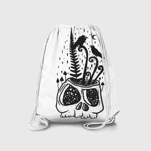 Рюкзак «Psychedelic Fern Skull»