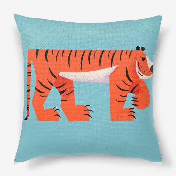Подушка «Строгий  Тигр»