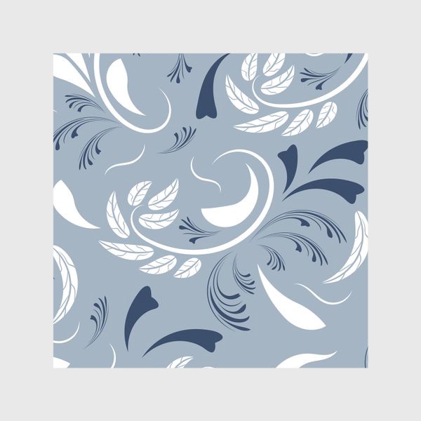 Шторы &laquo;Folk flowers pattern Floral surface design Seamless pattern&raquo;