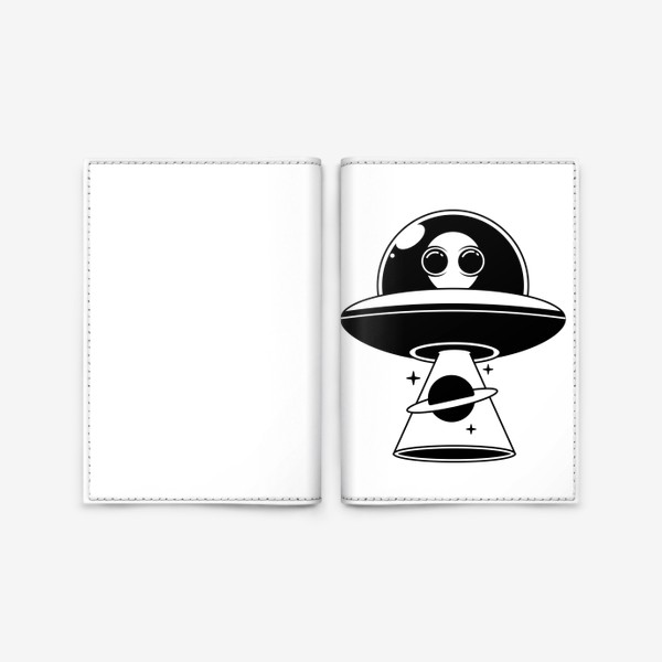 Обложка для паспорта «Инопланетянин»