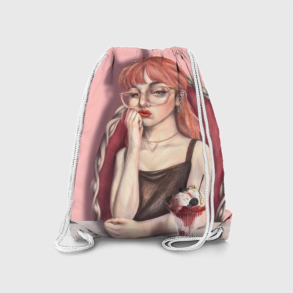 Рюкзак «Девушка с мороженым»