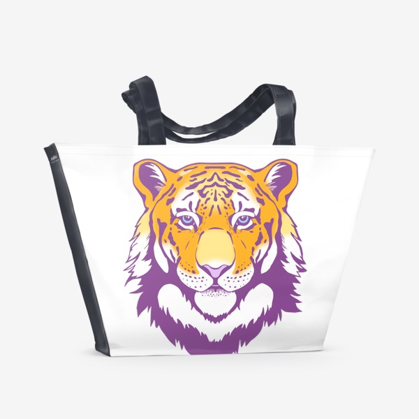 Пляжная сумка &laquo;#ТигровыйГод Год тигра 2022 &raquo;