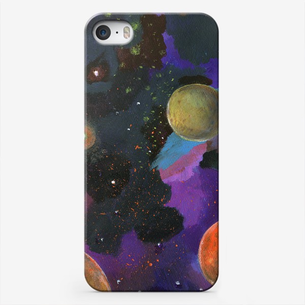 Чехол iPhone «Планеты в космосе»