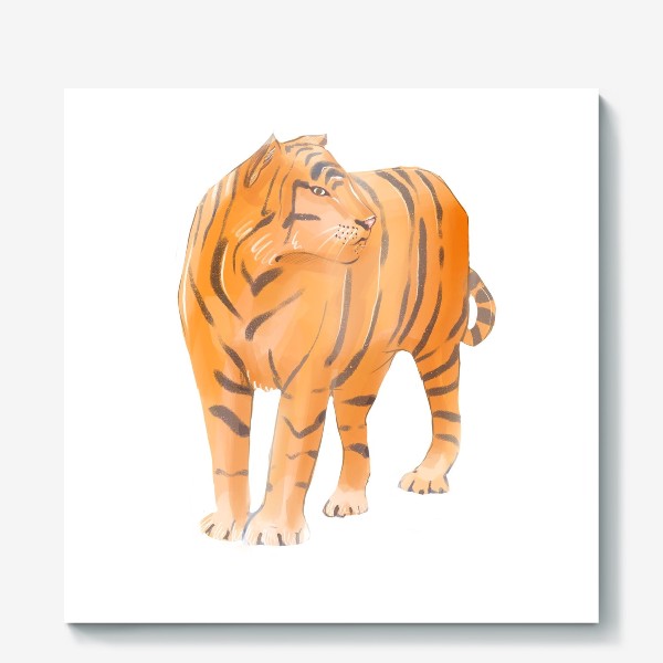 Холст «Тигр. тигрица»