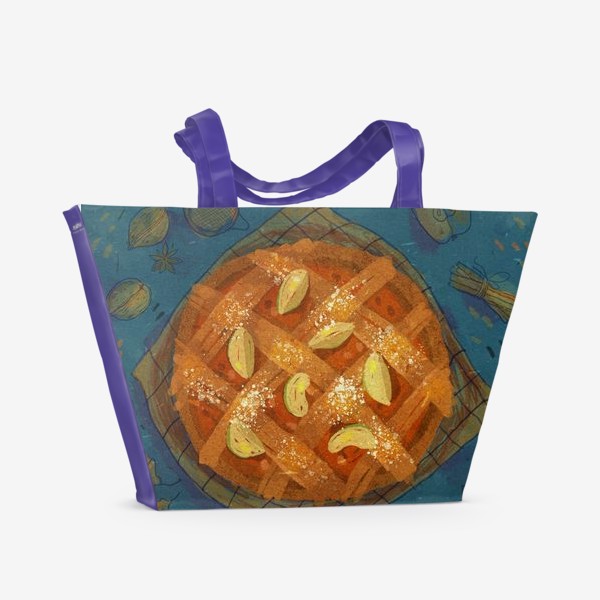 Пляжная сумка «Яблочный пирог»