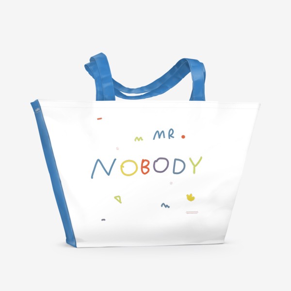 Пляжная сумка «mr. nobody / господин никто»