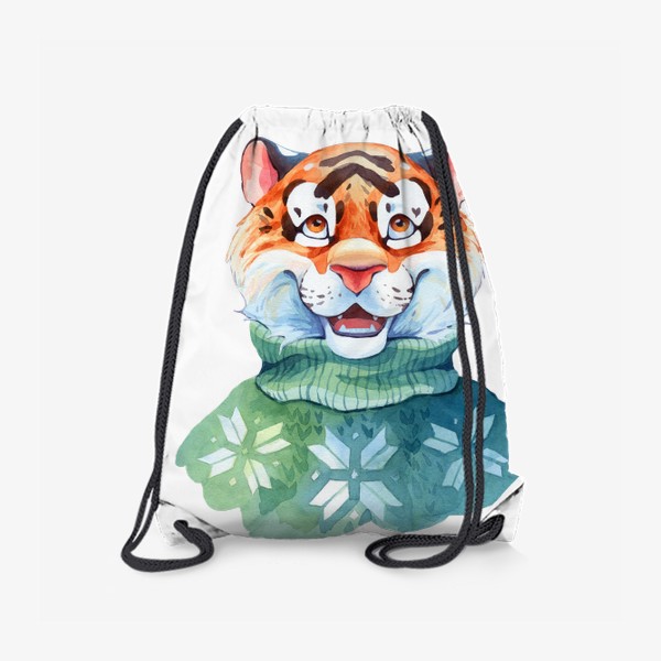 Рюкзак «Милый тигренок в свитере. Год ТИГРА 2022»