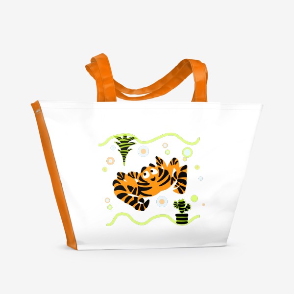 Пляжная сумка «тигрокраб»