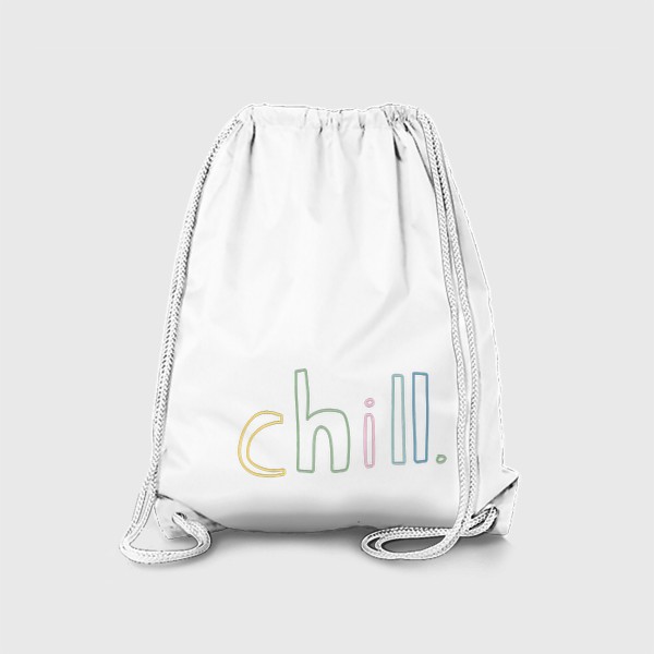 Рюкзак «chill / расслабься»
