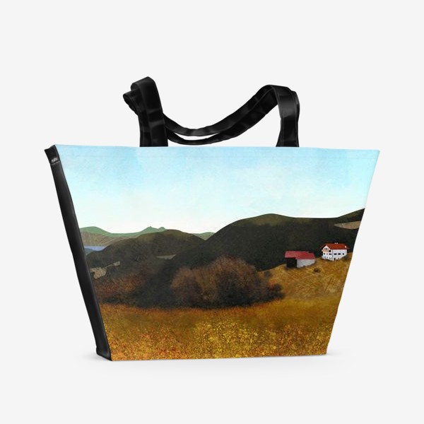 Пляжная сумка &laquo;Осенний пейзаж&raquo;