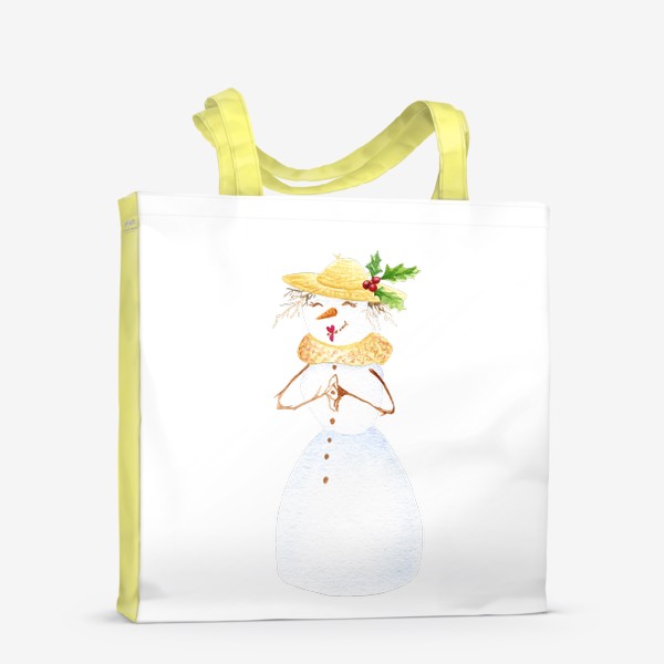 Сумка-шоппер «Снеговик Дамочка»