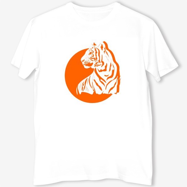 Футболка &laquo;Оранжевый тигр&raquo;