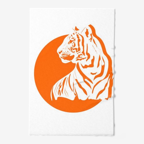 Полотенце &laquo;Оранжевый тигр&raquo;