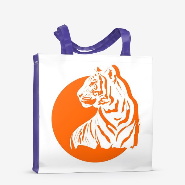 Сумка-шоппер &laquo;Оранжевый тигр&raquo;