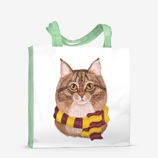 Сумка-шоппер «Котики из Хоргвартса. Гриффиндор.»