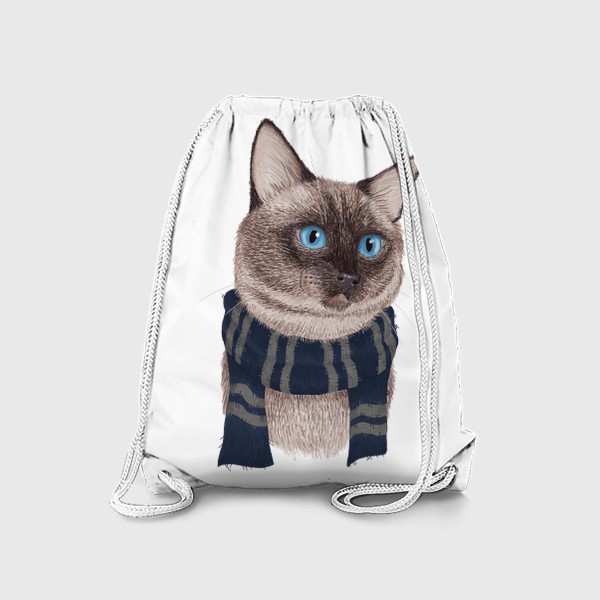Рюкзак «Котики Хогвартса. Когтевран.»