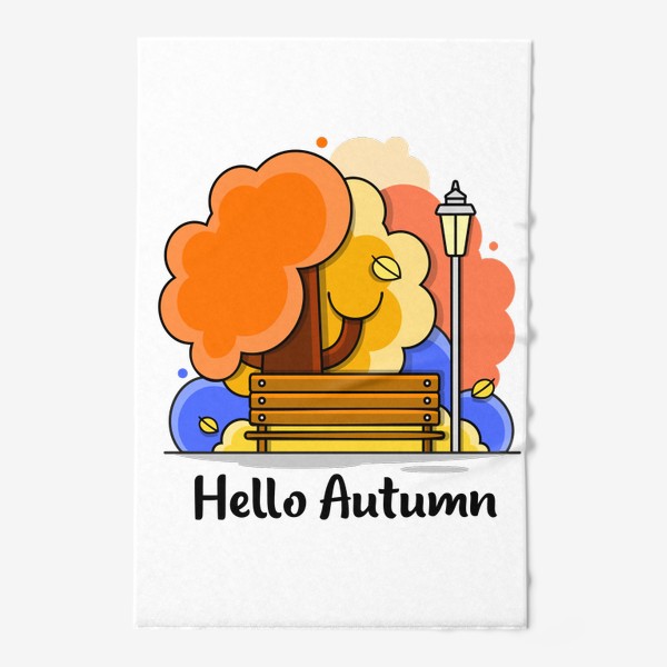 Полотенце «Привет Осень»