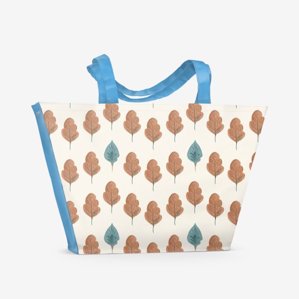 Пляжная сумка «Дубовая роща. Ореховая гамма»