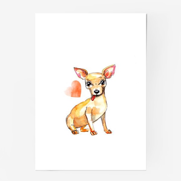Постер «Pam-pam-pam-pa-pa... Chihuahua! »