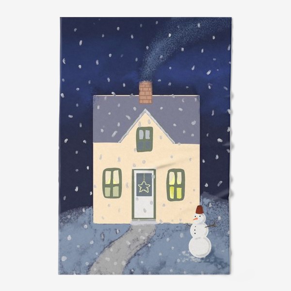 Полотенце «Снежный домик»
