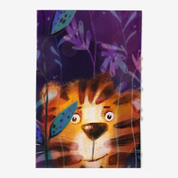 Полотенце «Тигр в джунглях»