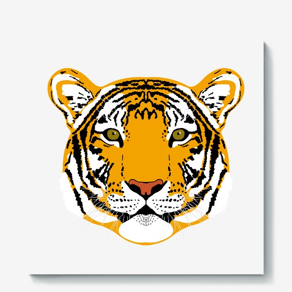 Холст «Год тигра 2022. Тигр»