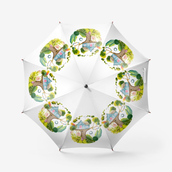 Зонт «Домик на дереве»