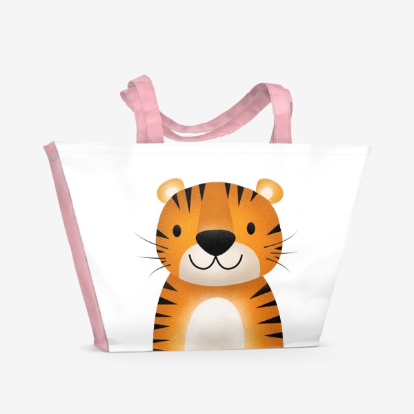 Пляжная сумка «Милый тигр. Год тигра 2022»