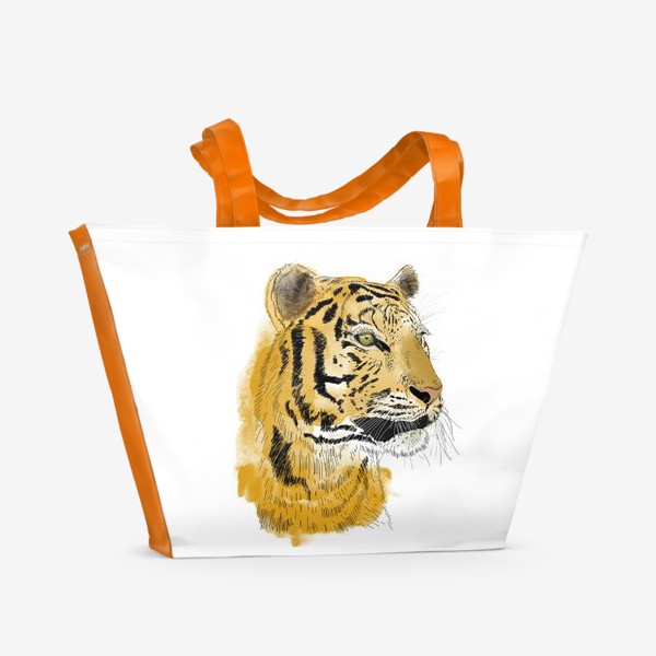 Пляжная сумка «Тигр. Год тигра 2022»
