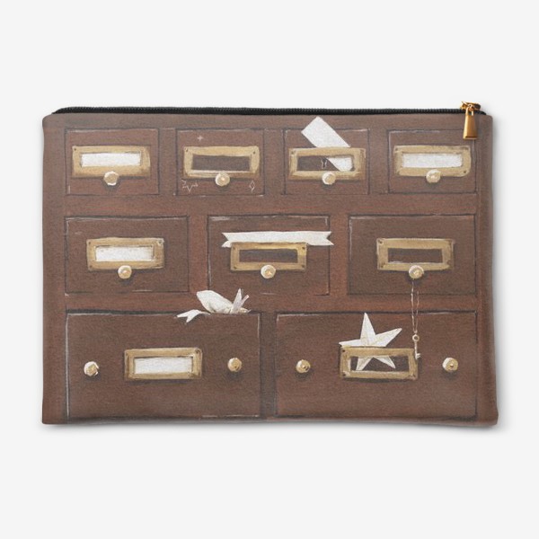 Косметичка «Старинный шкаф для секретиков»