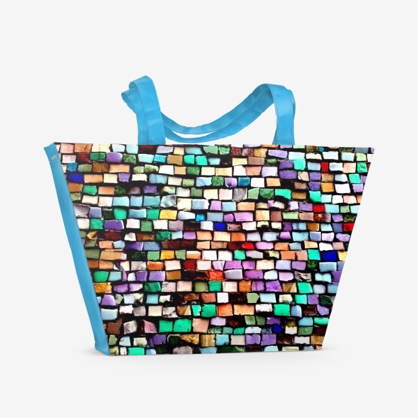 Пляжная сумка «Яркая Мозаика»