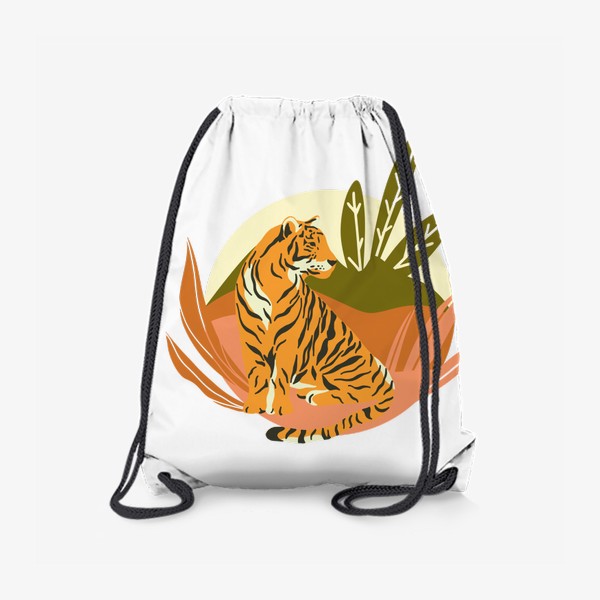 Рюкзак «Тигр в джунглях.»